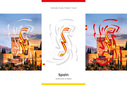 Spain flag ribbon vector, a Templates & Theme by Simbos (Thumbnail 3 of 9)