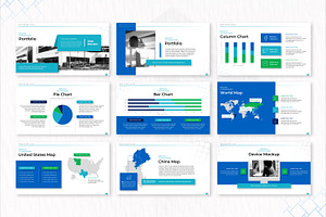 Business Pitch Deck Presentation