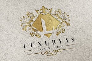 Luxuryas Letter L Logo