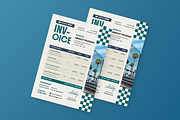 Creative Invoice, a Stationery Template by MMPixelCraft (Thumbnail 5 of 6)