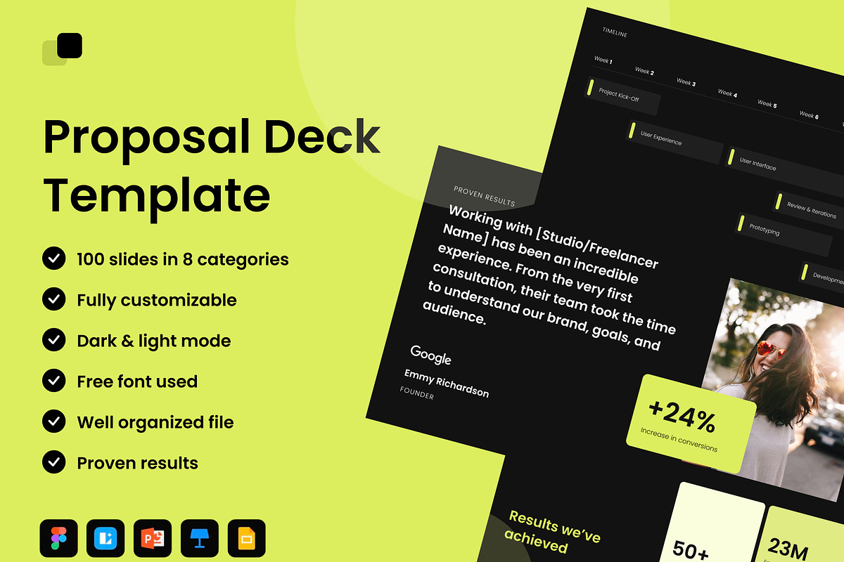 Proposal Deck Template, a Presentation Template by AE.design (Photo 1 of 8)