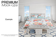 Bedding Mockups Coastal Style, a Product Mockup by mock-ups (Thumbnail 12 of 18)