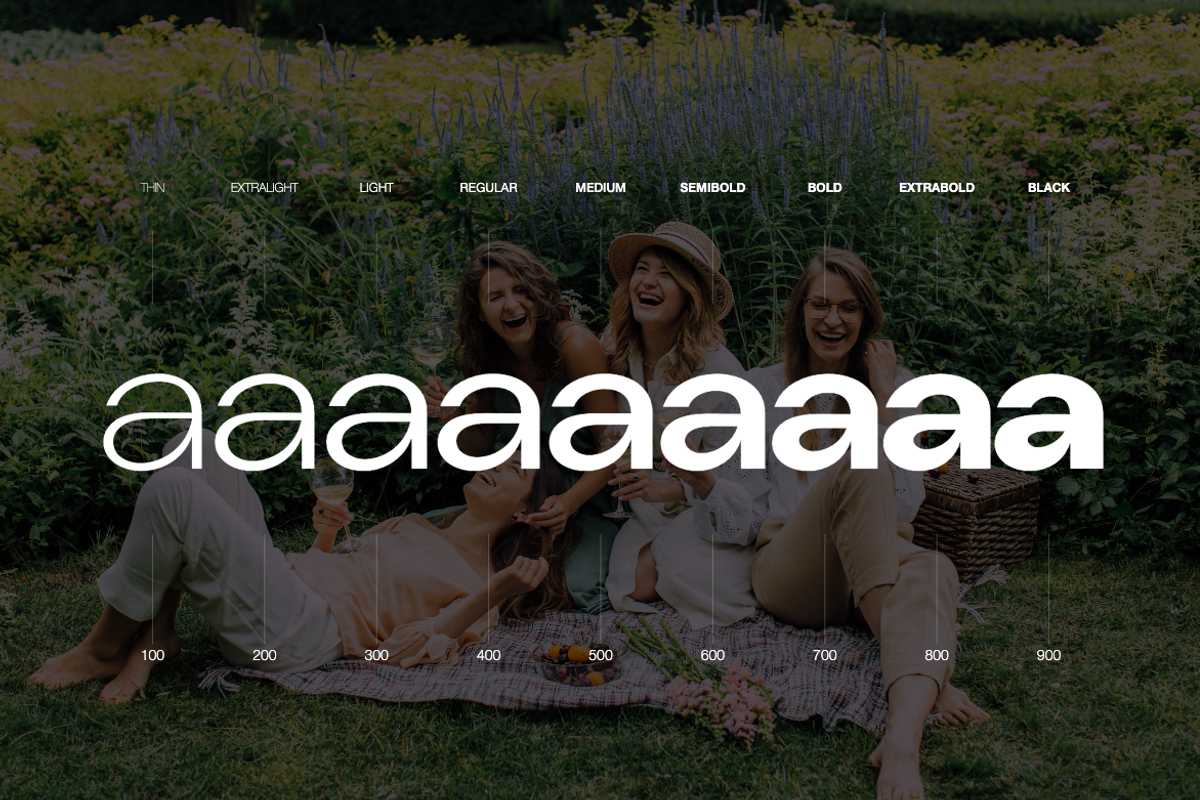 Aubrey – Modern Sans Serif, a Sans Serif Font by Webhance Studio (Photo 6 of 12)