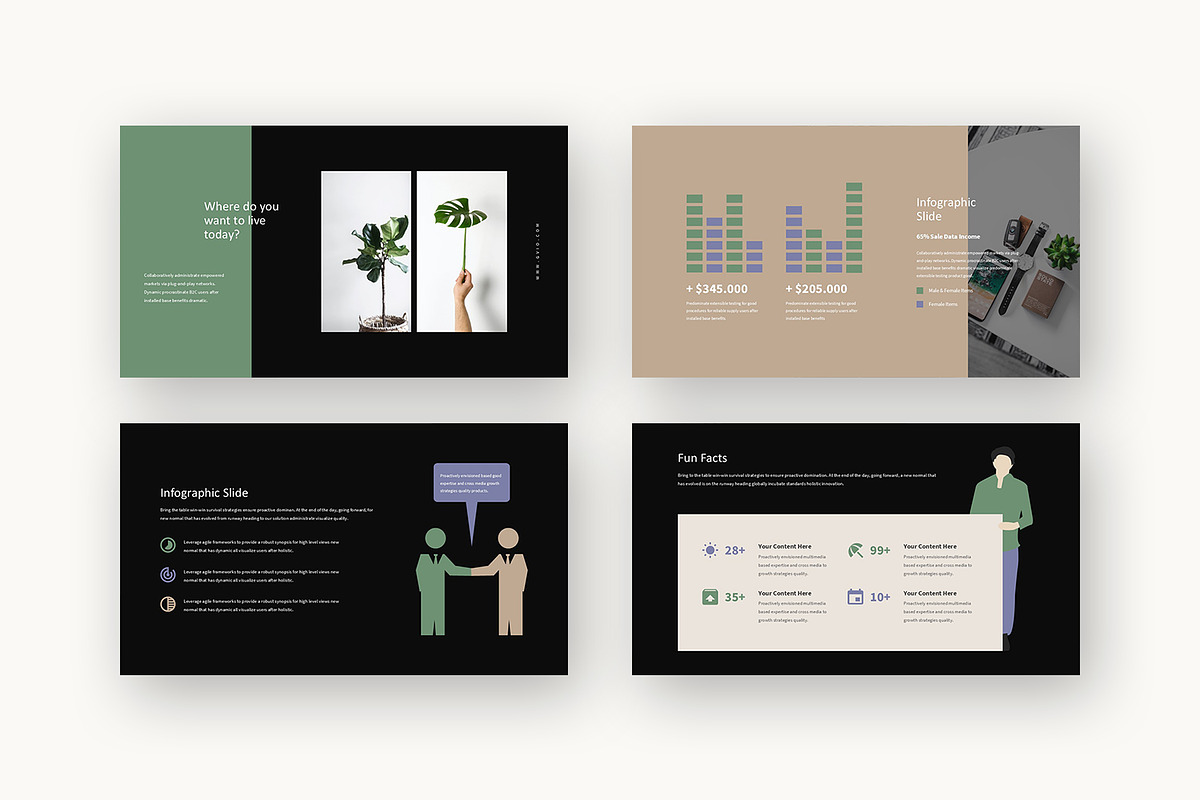 Gvio : Botanical Bliss Google Slides, a Presentation Template by Punkl Camp (Photo 13 of 16)