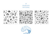 Nautical collection. Sea set., an Object Illustration by Olga Olmix (Thumbnail 4 of 7)