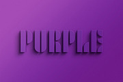 Colored 3D Text Effect, a Mockup by Design Squad (Thumbnail 5 of 8)