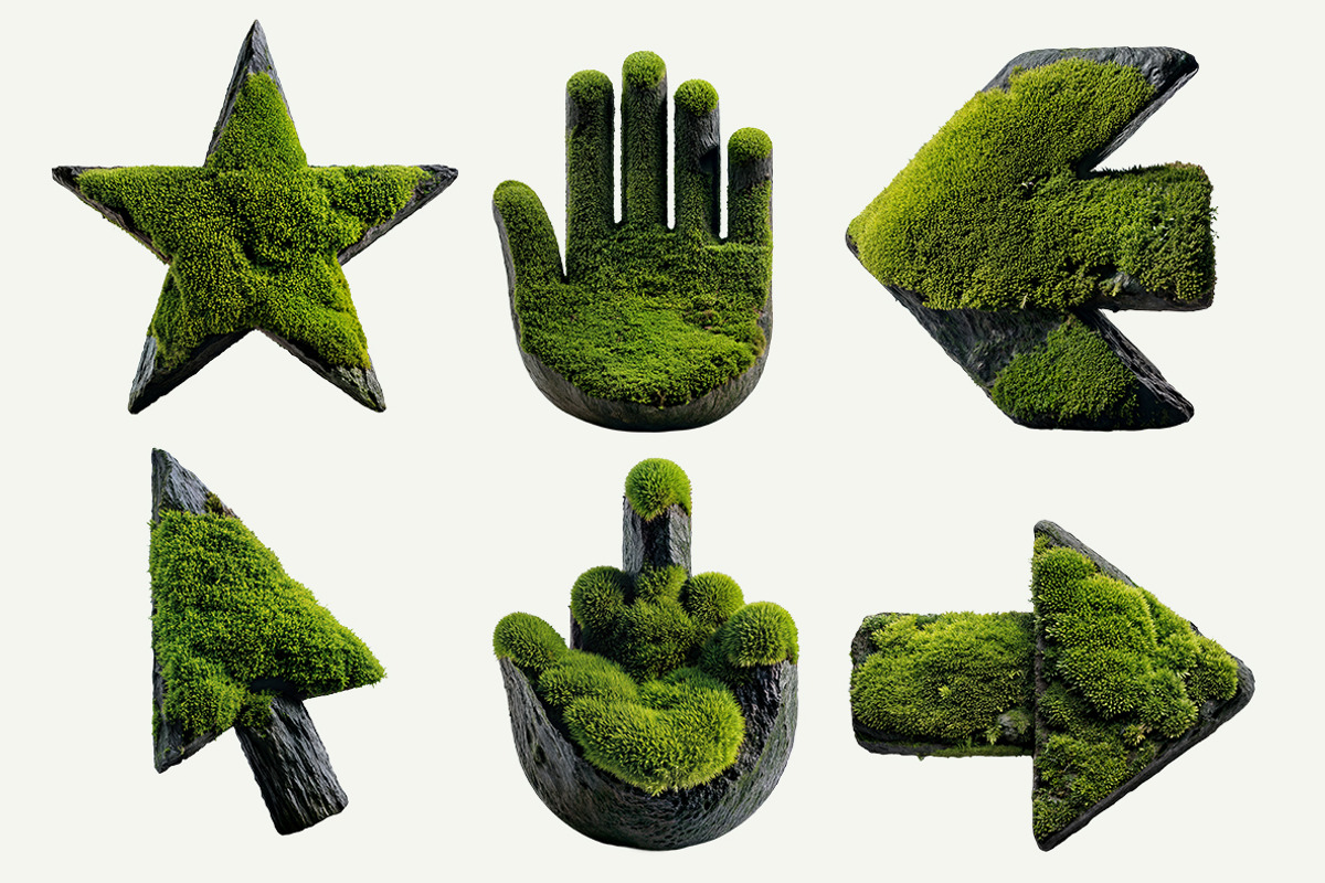 Moss on Rock Font, a Sans Serif Font by Handmadefont (Photo 14 of 16)