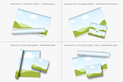 Gift Wrap Mockup Set for Canva, a Mockup by Mockup Scene (Thumbnail 6 of 20)