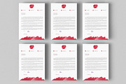Corporate Letterhead 11 with MS Word, a Stationery Template by ND Design (Thumbnail 3 of 9)