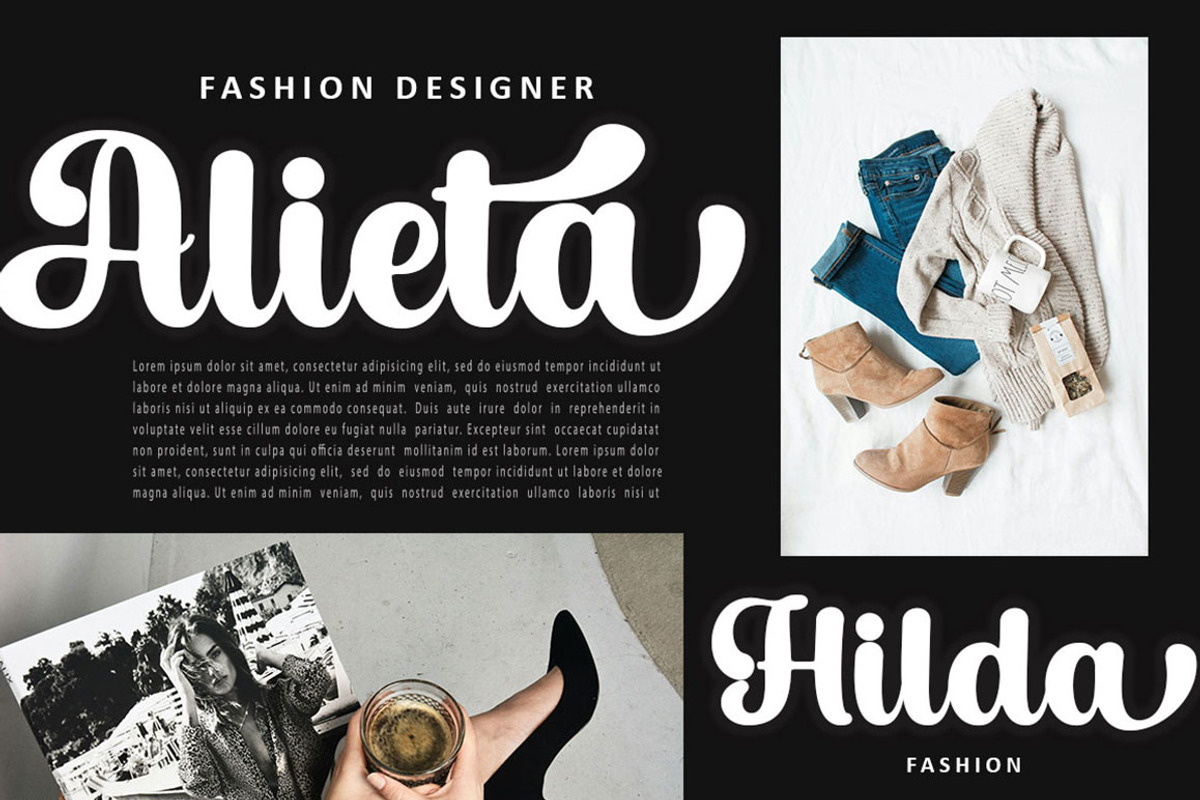 Vintage Chocolate Script, a Script Font by Madjack.font (Photo 3 of 10)