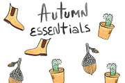 Autumn watercolor essentials, an Illustration by Alena Ermakova (Thumbnail 3 of 4)
