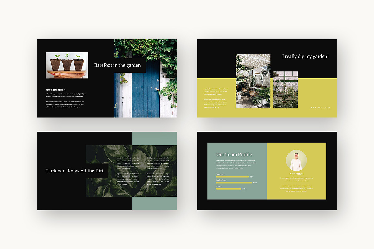 Sreb : Garden Service Google Slides, a Presentation Template by Punkl Camp (Photo 11 of 16)
