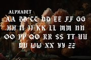 Mesciv Metal Blackletter Font, a Blackletter Font by dansdesign (Thumbnail 3 of 7)