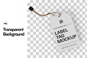 Label Tag Mockup, a Product Mockup by SLAB! Design (Thumbnail 2 of 7)