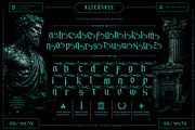 Vonire Bound Typeface, a Blackletter Font by alit design (Thumbnail 17 of 20)