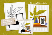 Cozy Days Stamp Set for Procreate, a Brush Add-On by PrettyLittlePigs (Thumbnail 3 of 10)