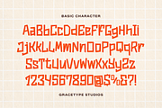 Rumble Block | Hand Drawn Display, a Handwritten Font by gracetype_studio (Thumbnail 10 of 12)