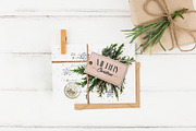 Vintage Christmas Invitation Cards, an Invitation Template by Marie T (Thumbnail 2 of 7)