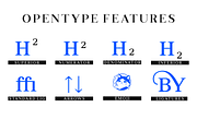 Bia | Transitional Serif & Sans, a Serif Font by By Kineks (Thumbnail 16 of 18)