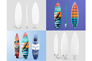 Long Surfing Board PSD Mockup Set, a Product Mockup by Remnand Studio (Thumbnail 10 of 11)