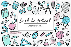 Back to School Graphics Bundle