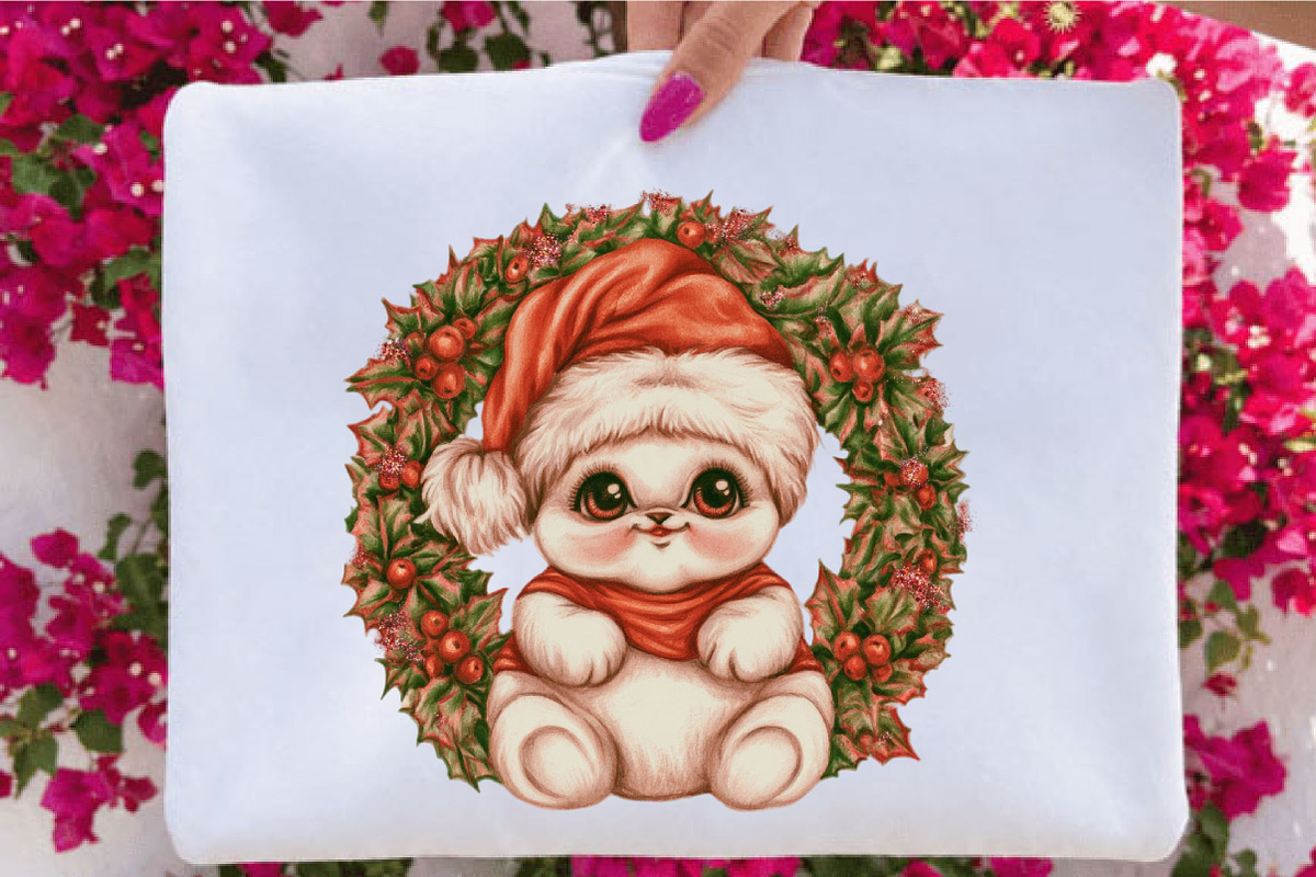 Cute Christmas Dumpling Clipart, a Seasonal Illustration by SVGArt (Photo 2 of 5)