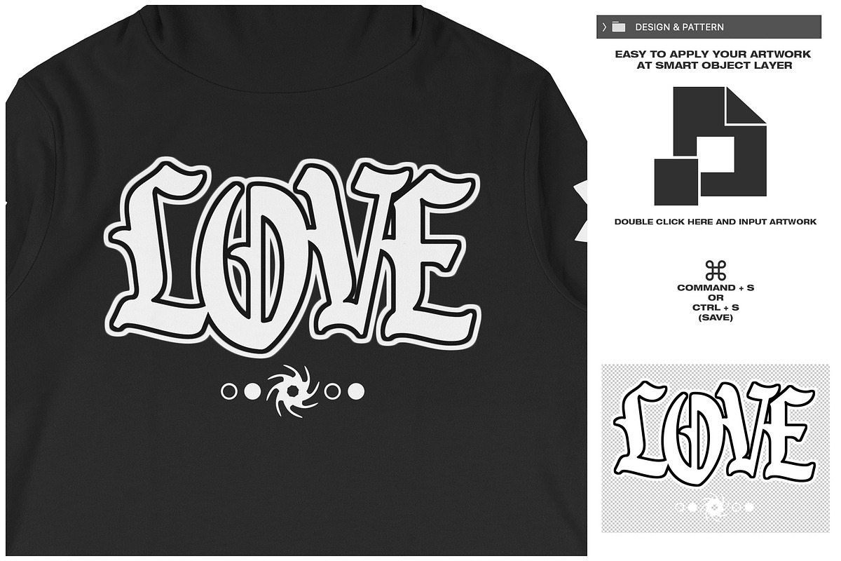 Turtleneck Shirt Fleece - Mockup, a Shirt Mockup by DaldSgh (Photo 10 of 12)