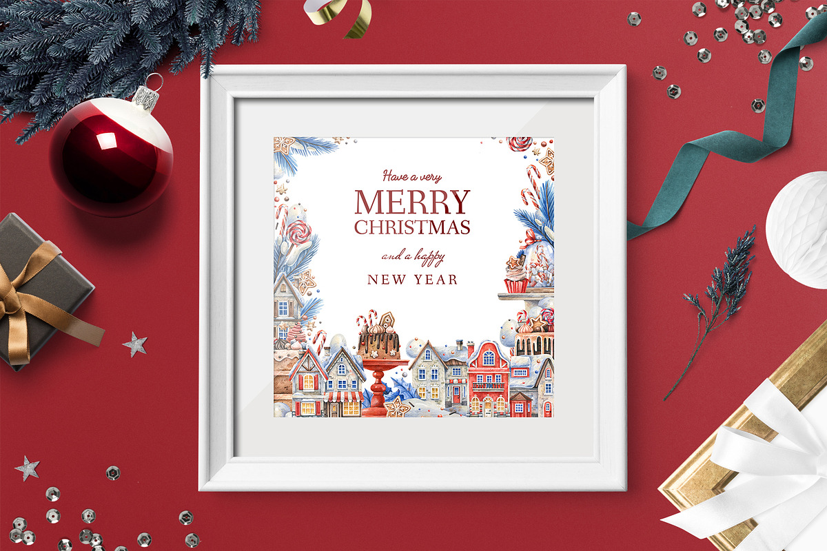 Sweet Winter Holidays, a Seasonal Illustration by Watercolor by Tonia Tkach (Photo 8 of 10)
