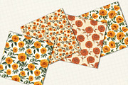 Marigold Flower Bloom Clipart, an Illustration by OK Design (Thumbnail 5 of 5)