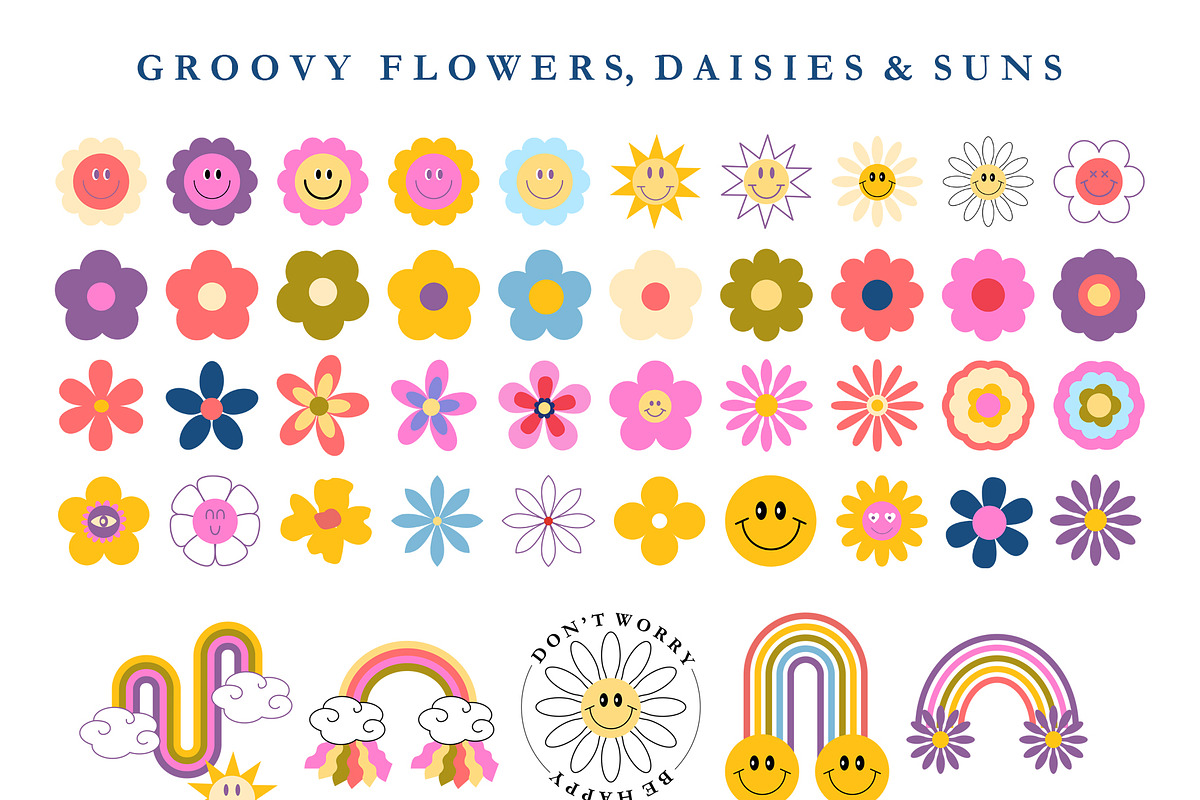 70s Retro Groovy gallery, posters, an Object Graphic by Sofico (Photo 13 of 16)