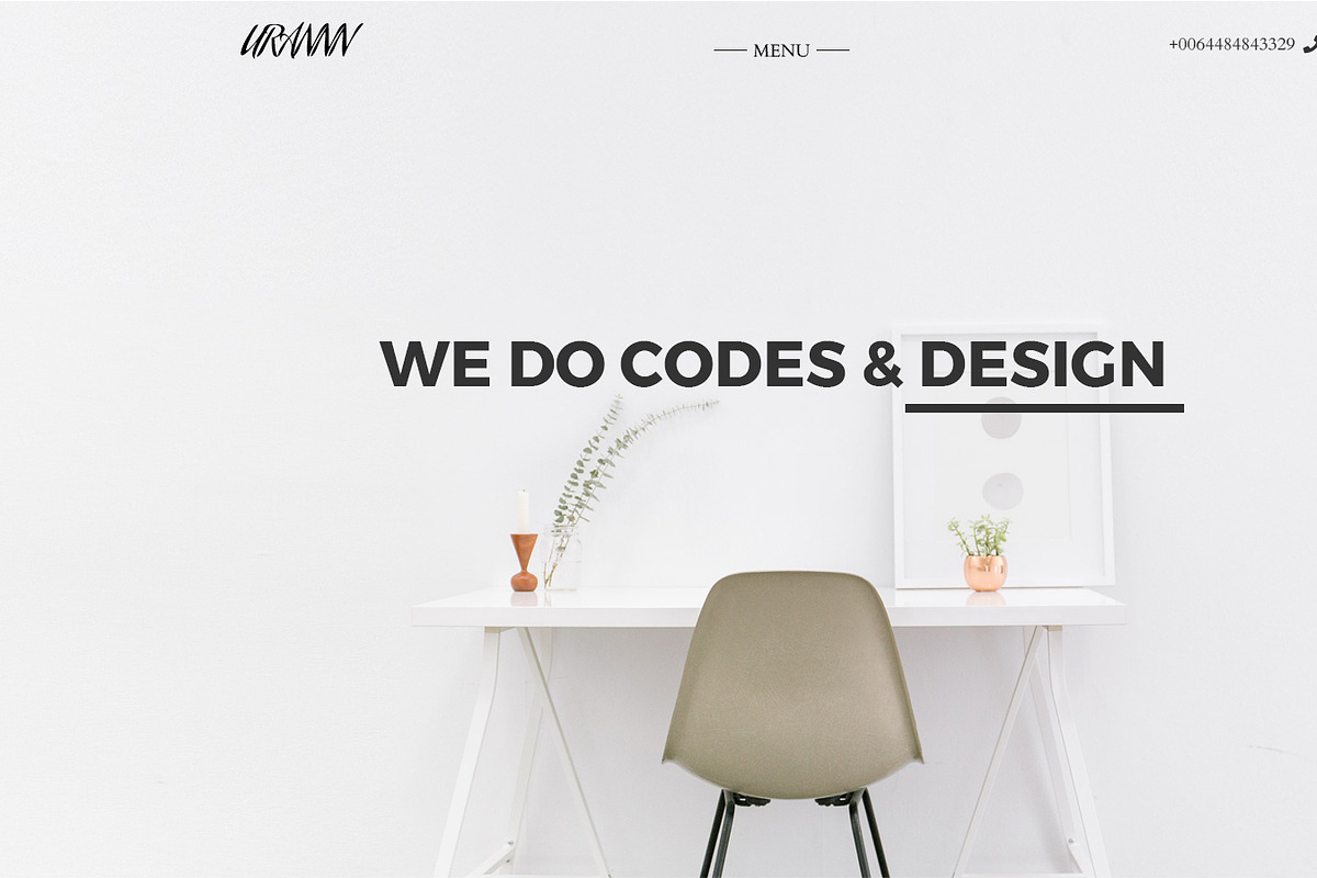 Urann - Multi Purpose HTML5 Template, a Bootstrap Template by Porluffy (Photo 2 of 3)