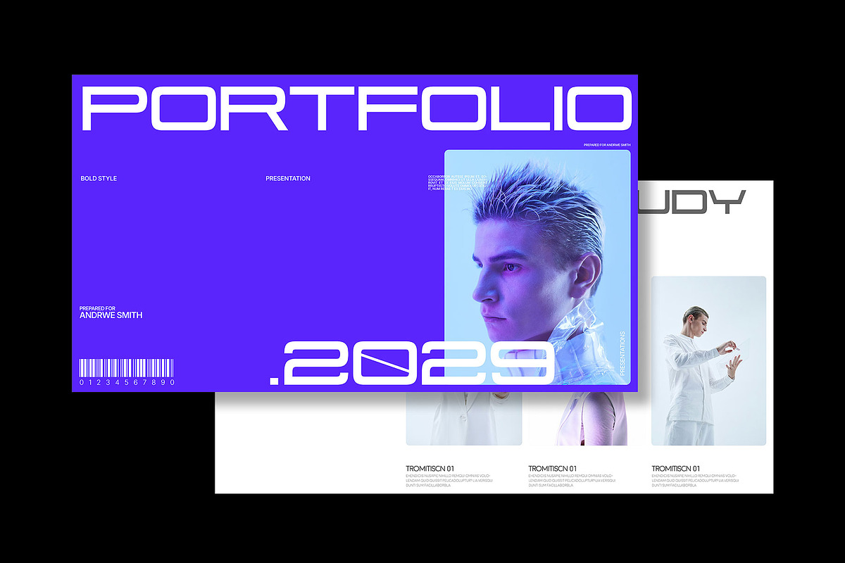 Personal Portfolio Presentation Deck, a Presentation Template by Templeste (Photo 3 of 7)