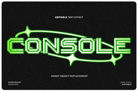 Retro Console Text Effect