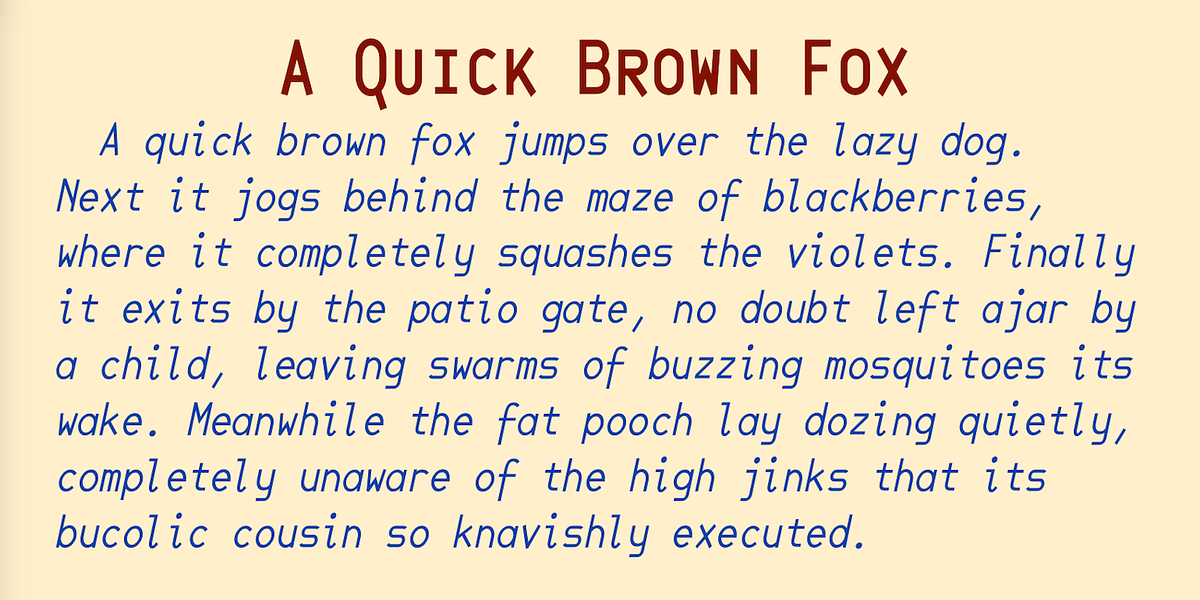 JetJaneMono, a Sans Serif Font by Ingrimayne Type (Photo 4 of 11)