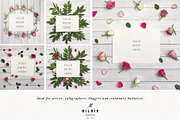 BUNDLE: 10 Floral Mockups, a Print Template by Bilbie Artwork (Thumbnail 2 of 6)