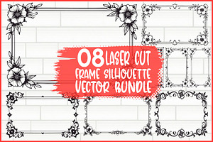 Ornate Frame Vector Set, an Illustration by BIPLOB EXPERT