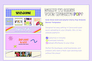 Ecommerce Website Banners Templates, a Shopify Template by Hell Yeah Designs (Thumbnail 2 of 11)