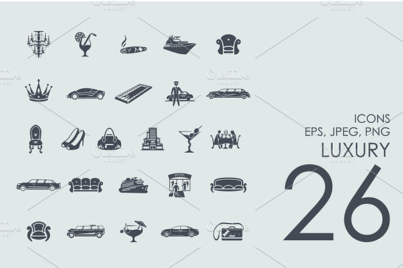 26 Luxury Icons