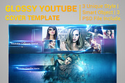 Glossy Youtube Cover Template, a Templates & Theme by MithunLekson (Thumbnail 4 of 5)