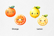 Bundle Kawaii Fruits Clipart PNG, a Food Illustration by jvxvxnism (Thumbnail 13 of 22)
