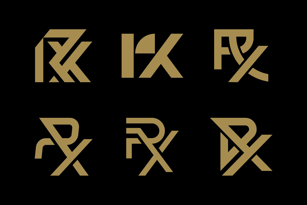 Letter RX Logo Set, a Branding & Logo Template by Buqancreative (Photo 4 of 4)