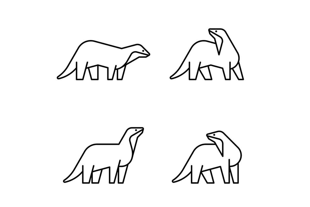 Otter Logo, a Graphic by NataliiaVolyk (Photo 3 of 6)