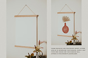 Wooden Poster Frame Mockup, a Poster Template by Artcoast Studio (Thumbnail 3 of 4)