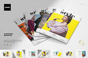 A4 Magazine Mockup Set, a Books & Magazine Mockup by creatsy5 (Thumbnail 1 of 13)