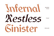 CS Pierson – Gothic Font, a Blackletter Font by Craft Supply Co. (Thumbnail 4 of 8)