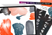 Procreate Paint Strokes Stamps, a Brush Add-On by RadekBroz (Thumbnail 2 of 8)