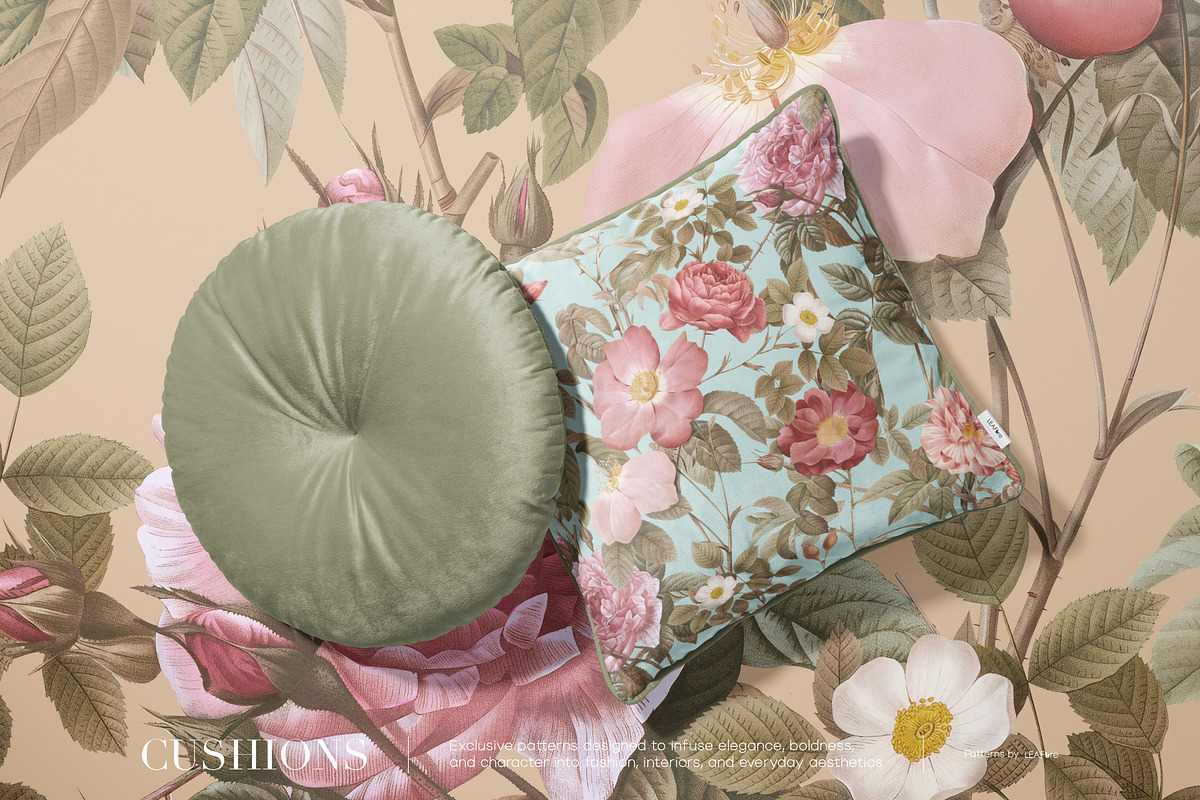 Canopée Botanical Floral Prints, a Pattern Graphic by LEAFure (Photo 6 of 8)