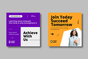 Modern Education Social Media Post, a Social Media Template by MightyDesign (Thumbnail 5 of 8)