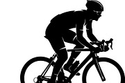 Cycling Sport Silhouette Bundle, an Illustration by Designs_River (Thumbnail 24 of 38)