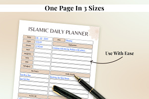 Muslim Daily Planner